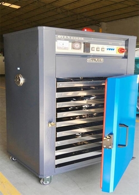 6.4KW Tray Industrial Drying Cabinet Dryer per la resina di plastica dei granelli