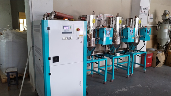 Capacità del deumidificatore a tramoggia standard ISO 40-16000L 4-40 Kw Potenza termica