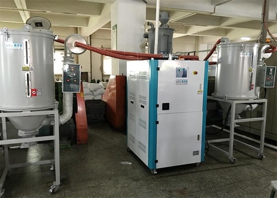 Asciugatrice di granuli di plastica in acciaio inox a doppio strato
