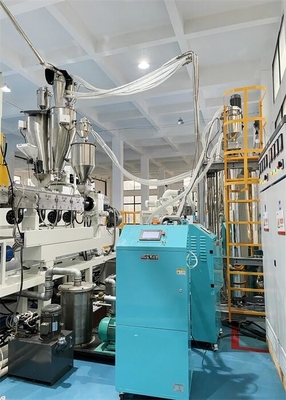 Essiccatore del cristallizzatore dell'ANIMALE DOMESTICO di PLA TPU di PA 300 kg/h di capacità per con alto potere di coppia di torsione