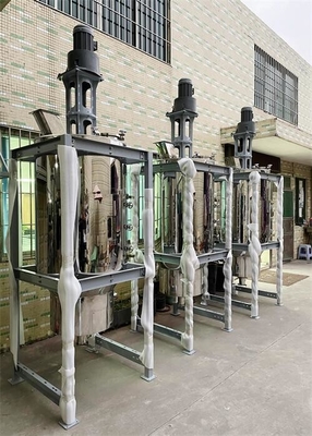 Appiccicoso riaffili l'acciaio materiale di SUS del ciclo chiuso dell'essiccatore del cristallizzatore dell'ANIMALE DOMESTICO per PA TPU di PLA