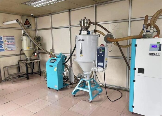 Asciugatrice di gomma di plastica disumidificante per la produzione su larga scala Asciugatura Silo Grigio