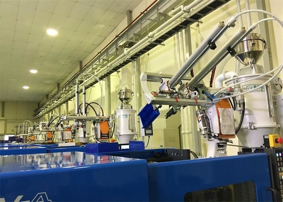 Potenza di riscaldamento variabile asciugatrice di plastica con doppio strato di isolamento 30T iniezione