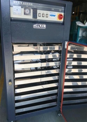 6.4KW Tray Industrial Drying Cabinet Dryer per la resina di plastica dei granelli