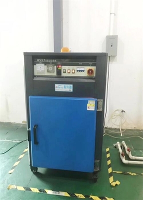 OOD-9 6.4KW che asciuga Oven Plastic Granules Resin Cabinet industriale Tray Dryer