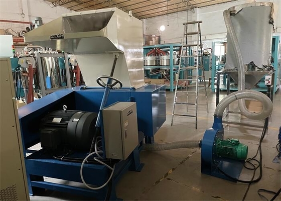 Macchina ad alta velocità centrale di plastica della trinciatrice del granulatore 50 kg/h - 500 kg/h di capacità