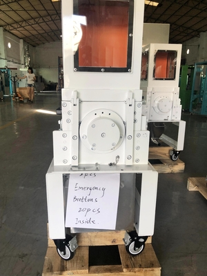 Frantoio di plastica a bassa velocità SUS, granulatore di plastica del frantoio della smerigliatrice 380V