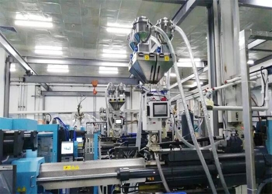 Alimentatore gravimetrico della plastica del miscelatore in lotti dell'estrusione del colpo dell'iniezione automatico