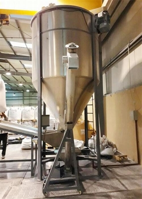 Trasportatore dell'alimentatore del saltatore della vite per i fiocchi di plastica OSF-16-3 dell'ANIMALE DOMESTICO
