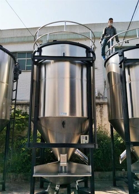 Il SUS ha lucidato i semi di plastica verticali del miscelatore dell'impastatrice automatici per i granelli