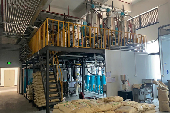 La miscelazione di secchezza ha centralizzato la fase d'alimentazione 380V del sistema 3 per l'iniezione di plastica OMCS