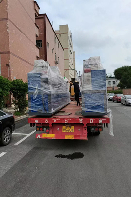 Il controllo intelligente pp di plastica dello SpA attacca la linea di produzione nastro con 5-19 millimetri di colore verde