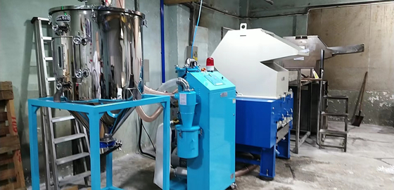 Macchina di riciclaggio di plastica del granulatore di SKD, trinciatrice di plastica industriale 3.75kw