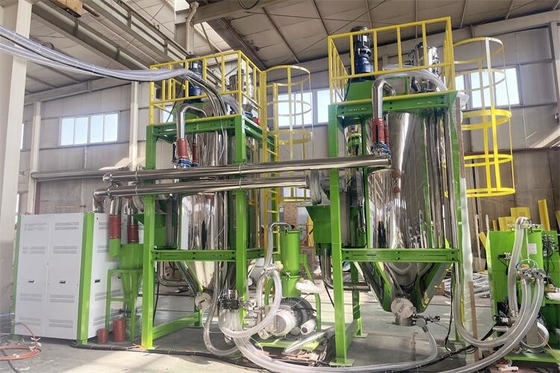 200 - essiccatore di plastica del cristallizzatore dell'ANIMALE DOMESTICO 1000kg con l'interruttore di sicurezza e la pulizia automatica