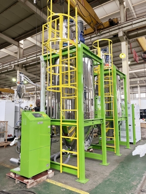 200 - essiccatore di plastica del cristallizzatore dell'ANIMALE DOMESTICO 1000kg con l'interruttore di sicurezza e la pulizia automatica