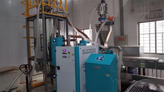 Capacità del deumidificatore a tramoggia standard ISO 40-16000L 4-40 Kw Potenza termica