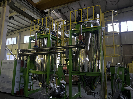 Asciugatrice di granuli di plastica SS Asciugatrice d'aria per treno di capacità 40-16000L Alta capacità