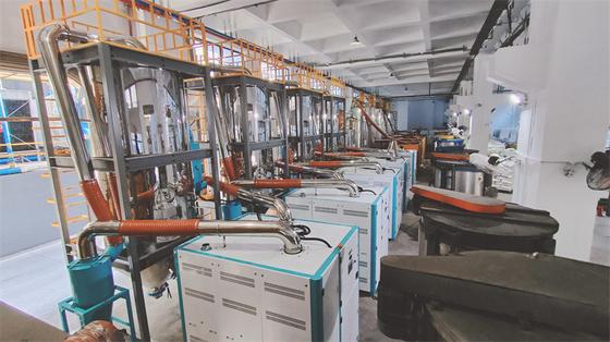 Deumidificatore di desidricante per l'industria della plastica con tramite in acciaio inossidabile