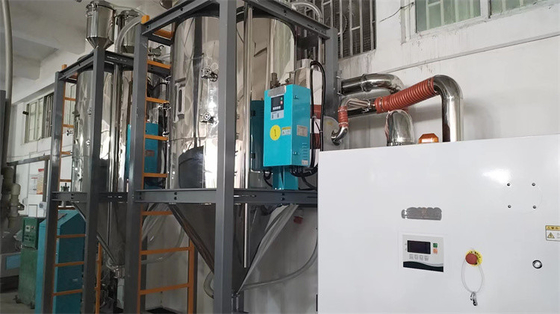 Sistema di deumidificazione blu o grigio con opzione di alimentazione personalizzabile
