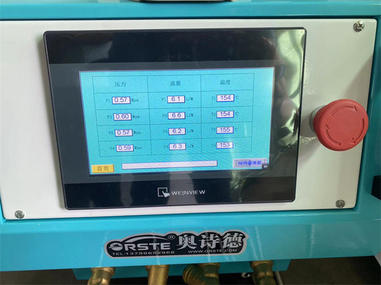 Controller di temperatura a circuito singolo per muffe Divertitore flessibile con tubo di rame per raffreddamento
