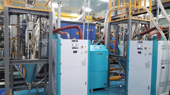 Sistema di asciugatura a scarico personalizzato Disumidificante asciugatrice di plastica Protezione dal surriscaldamento